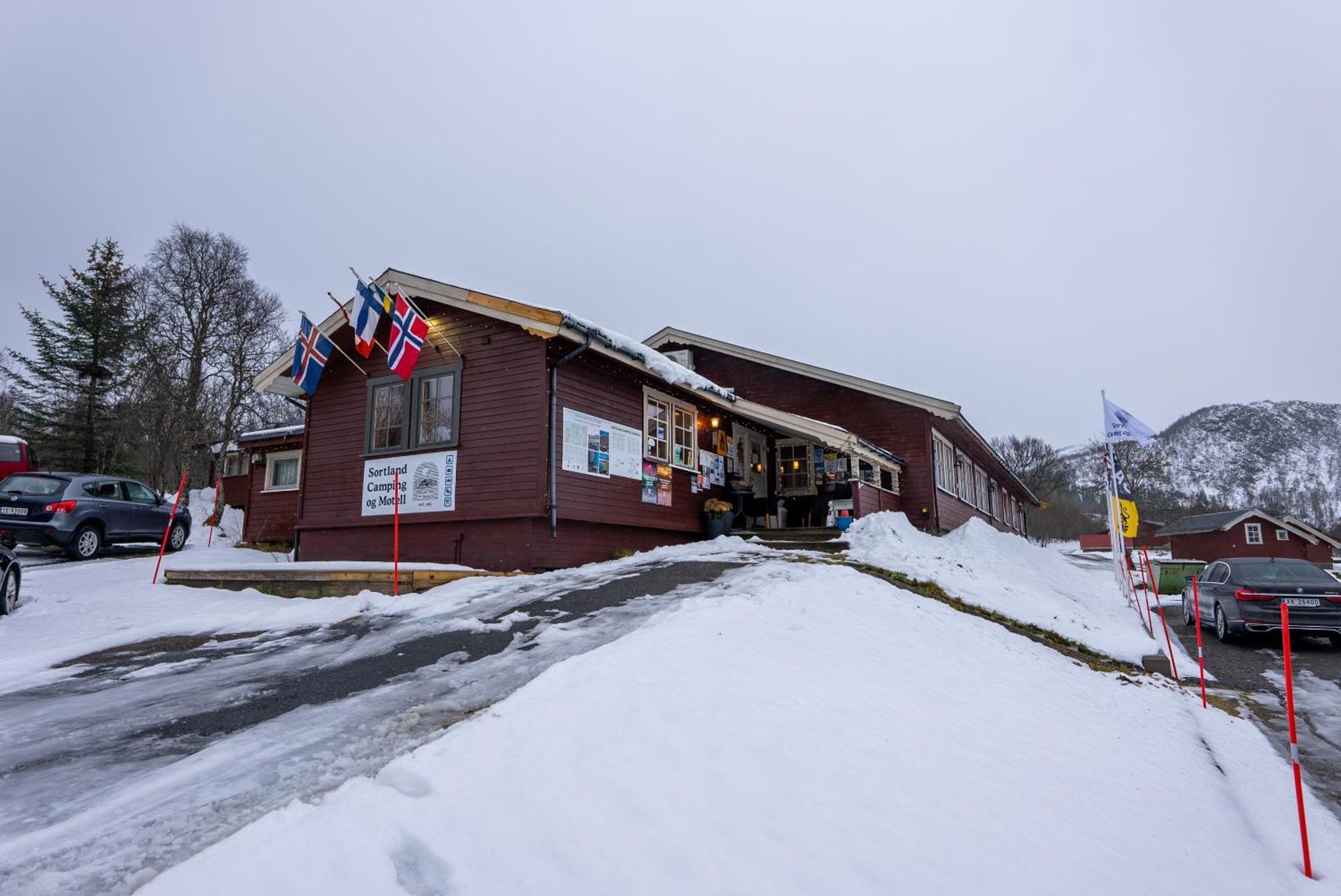Sortland Camping Og Motell As エクステリア 写真